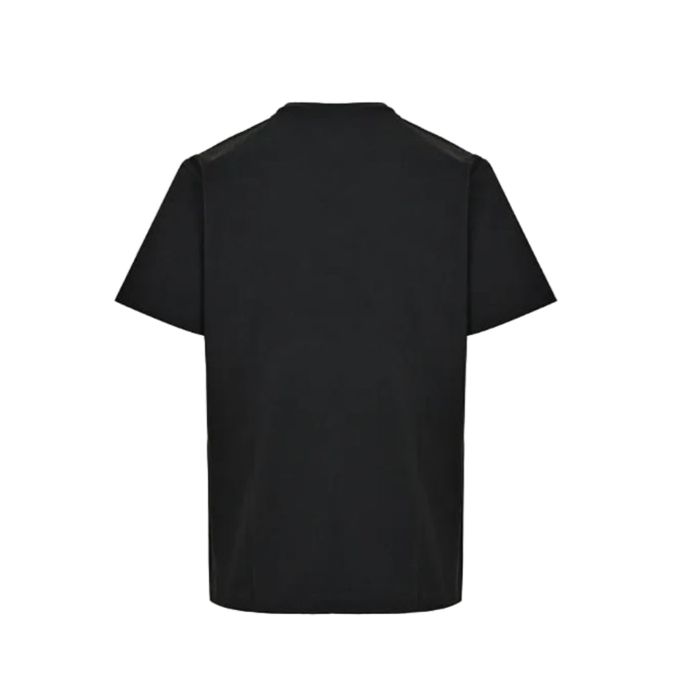 Gucci Black Interlocking Crest Graphic Tee