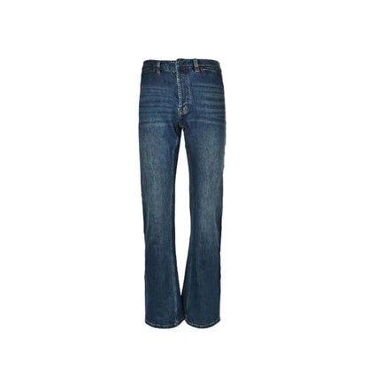 Gucci Indigo Side-Stripe Straight Denim Pants