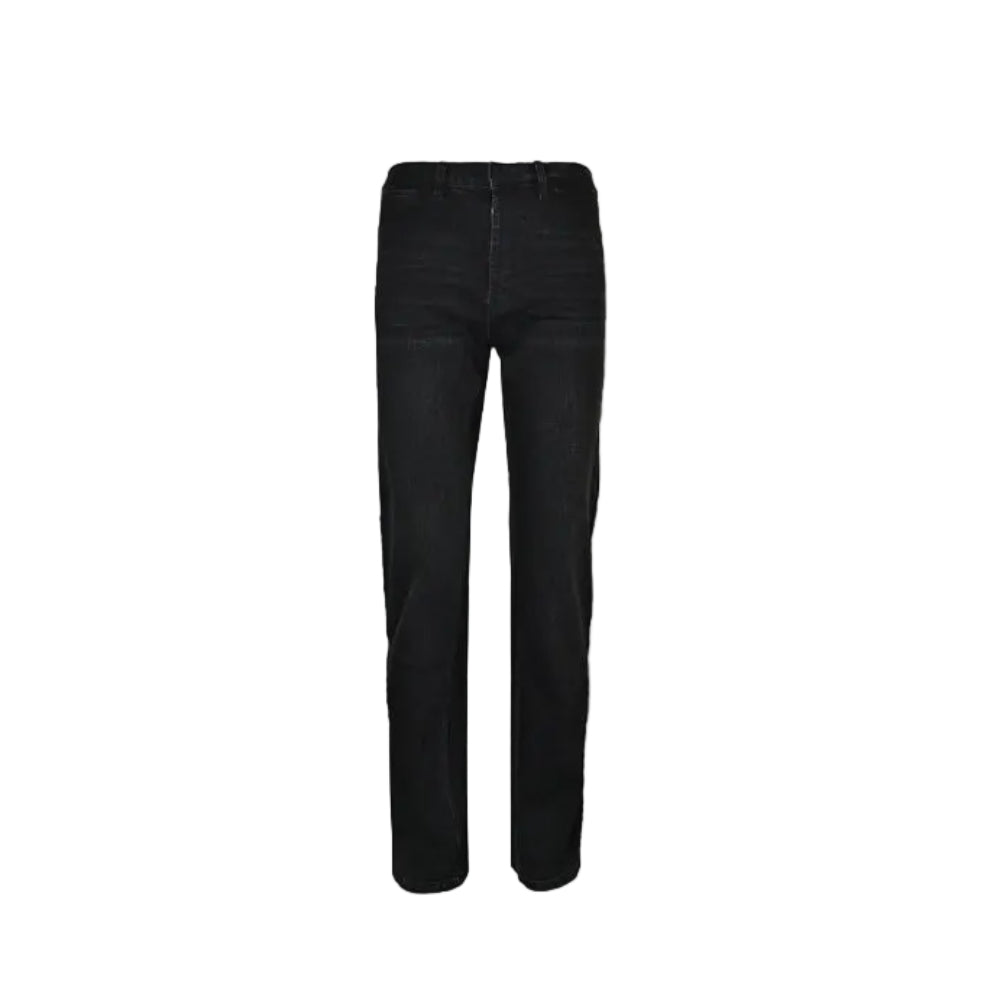 Gucci Black Side-Stripe Straight Denim Pants