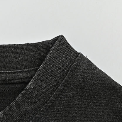 Gucci Black Half-Body GG Monogram Graphic Tee