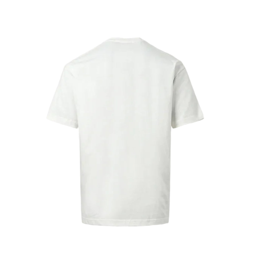 Gucci White Neon Halo Wordmark Graphic Tee