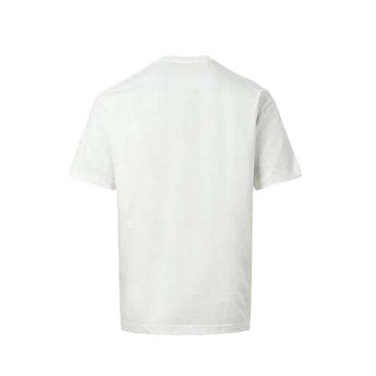 Gucci White Neon Halo Wordmark Graphic Tee