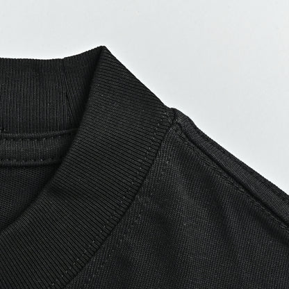 Gucci Black Neon Halo Wordmark Graphic Tee