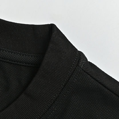 Gucci Black Heavyweight Cotton Pocket Tee with Tonal Monogram