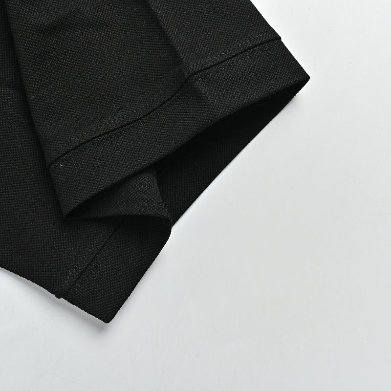 Gucci Black Heavyweight Cotton Pocket Tee with Tonal Monogram