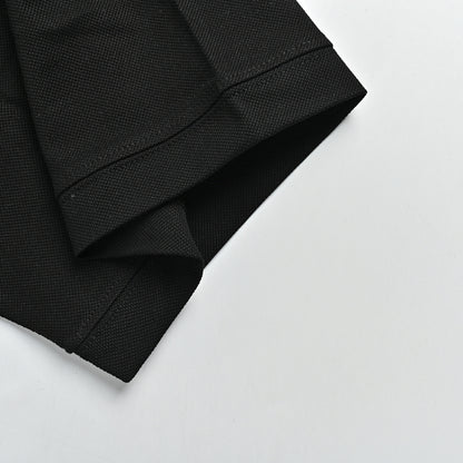 Gucci Black Heavyweight Cotton Pocket Tee with Tonal Monogram