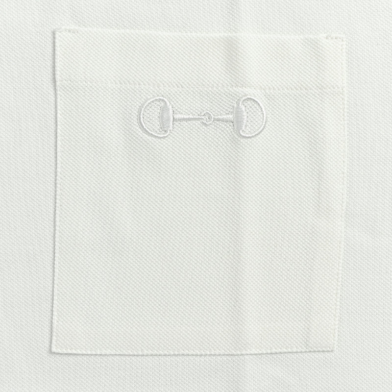 Gucci White Heavyweight Cotton Pocket Tee