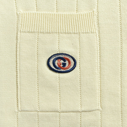 Gucci Heritage Stripe-Trim Knit Polo Shirt