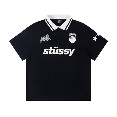 Stussy World Tour Soccer Jersey Polo Short Sleeve