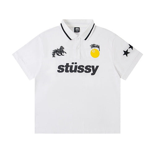 Stussy World Tour Soccer Jersey Polo Short Sleeve