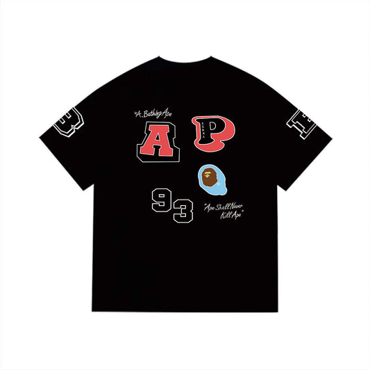 BAPE MENS COLLEGE TEE