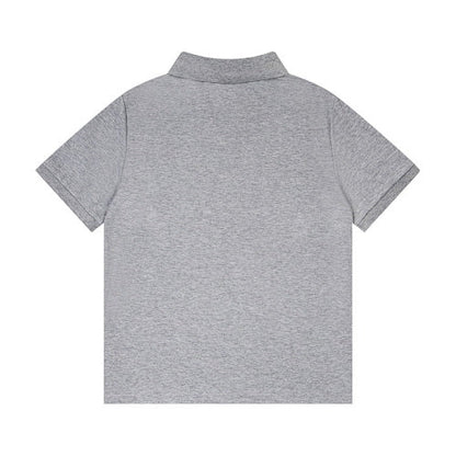 Stussy x Nike World Tour Logo Embroidered Solid Colour Pique Polo Shirt