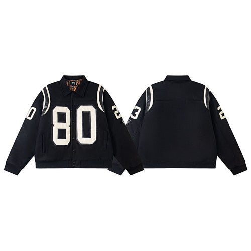 Stussy 80 Chenille Varsity Bomber Jacket