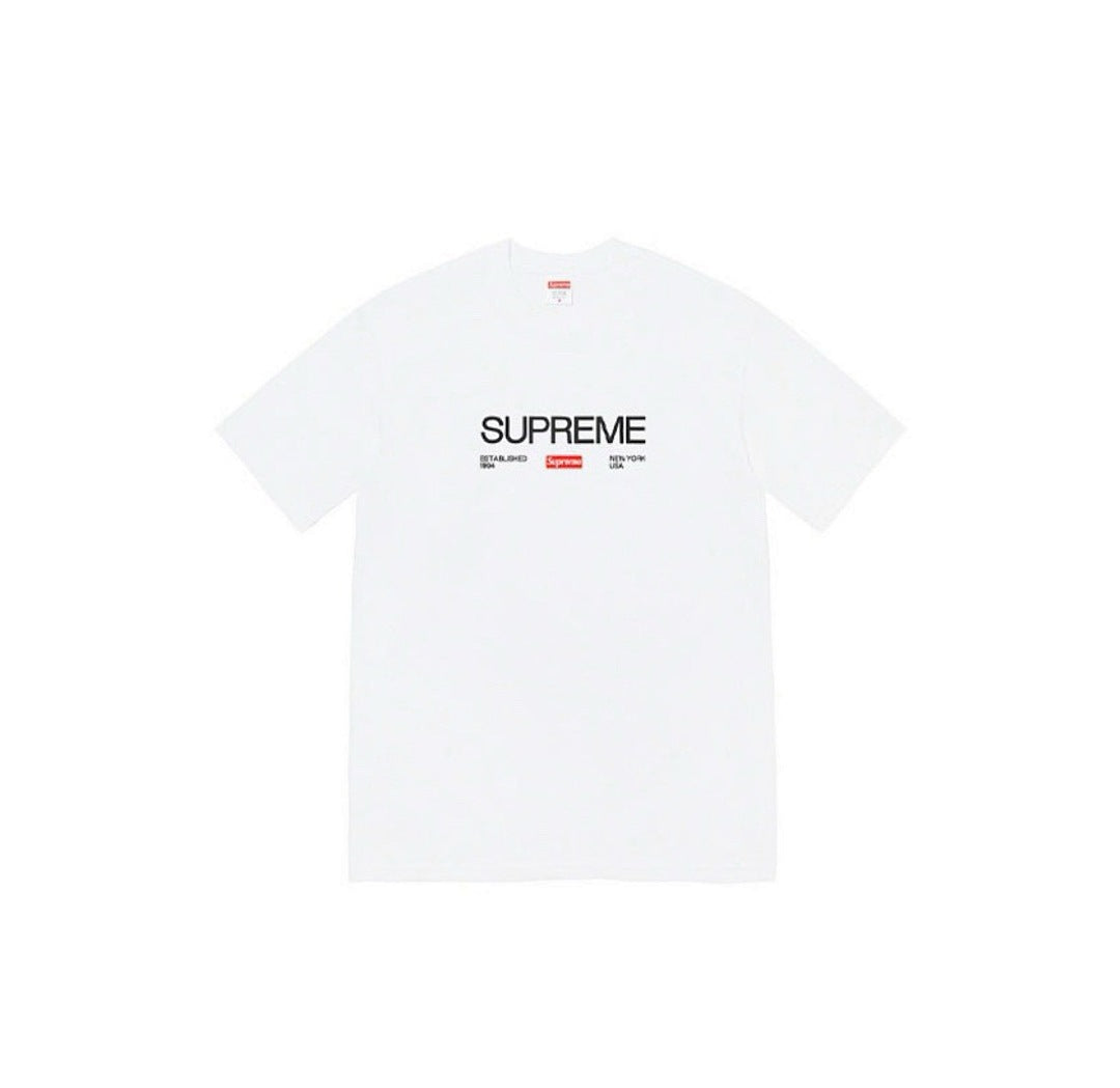 款号793#p40💰 Supreme 21FW Est 1994 Tee 字母 Box Logo 圆领短袖T恤 颜色：黑色 白色 码数：S M ＬXL 260克重磅 - view 9