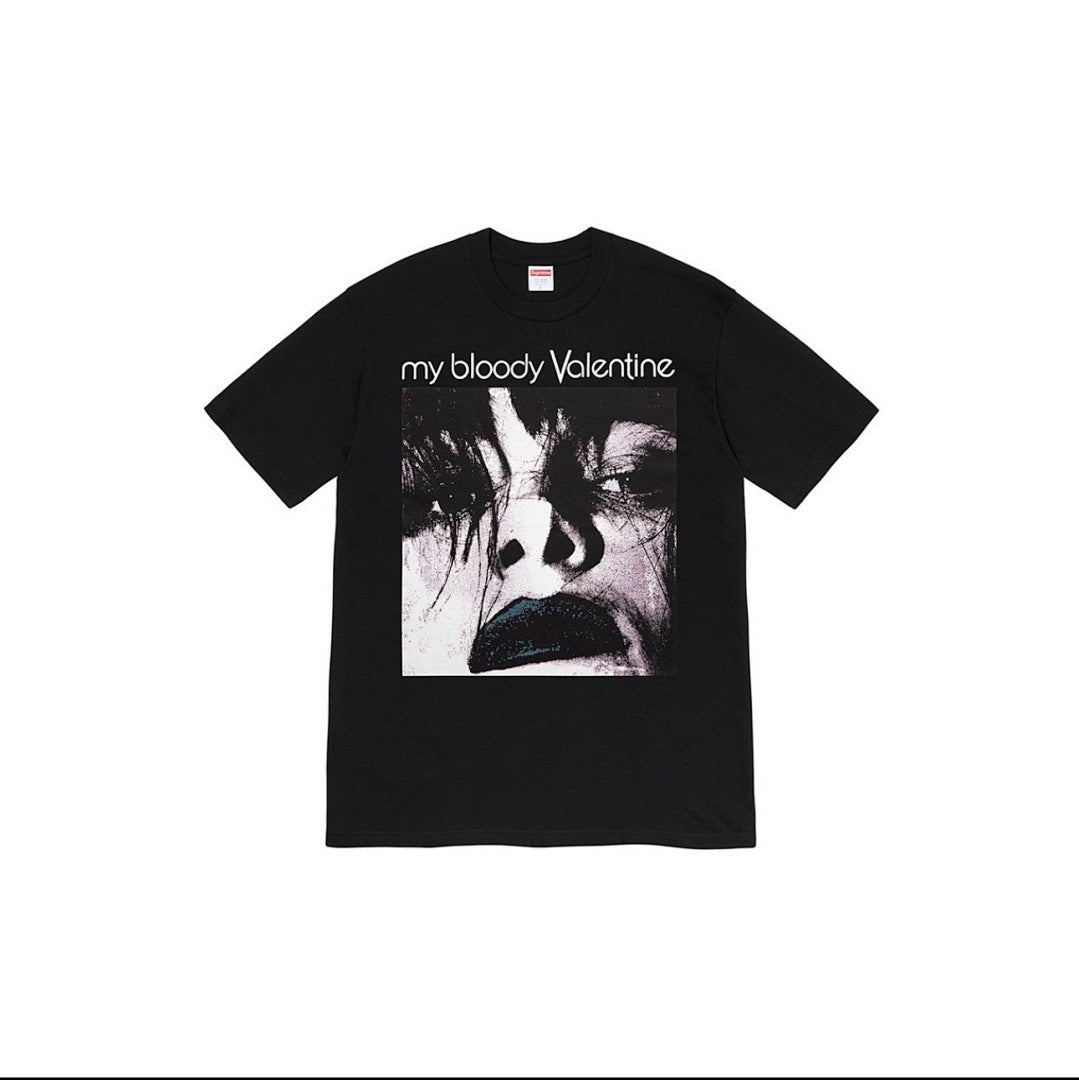 款号808#p40💰 Supreme Week 9 x My Bloody Valentine Feed Me With Your Kiss Tee联名款音乐艺术专辑圆领短袖T恤男女同款 宽松版型 - view 5