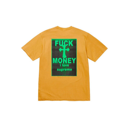 款号815#p40💰 Supreme FW24 WEEK1 Money Tee 背面字母十字架印花棉质短袖T恤 男女同款 宽松版型 采用260克精梳棉双纱 从面料到辅料全部三标齐全跟足ZP 进口松 - view 4
