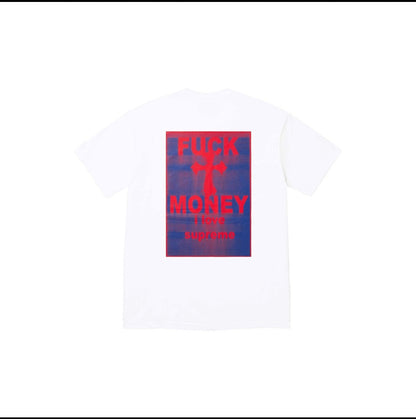 款号815#p40💰 Supreme FW24 WEEK1 Money Tee 背面字母十字架印花棉质短袖T恤 男女同款 宽松版型 采用260克精梳棉双纱 从面料到辅料全部三标齐全跟足ZP 进口松 - view 5