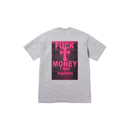 款号815#p40💰 Supreme FW24 WEEK1 Money Tee 背面字母十字架印花棉质短袖T恤 男女同款 宽松版型 采用260克精梳棉双纱 从面料到辅料全部三标齐全跟足ZP 进口松 - view 6