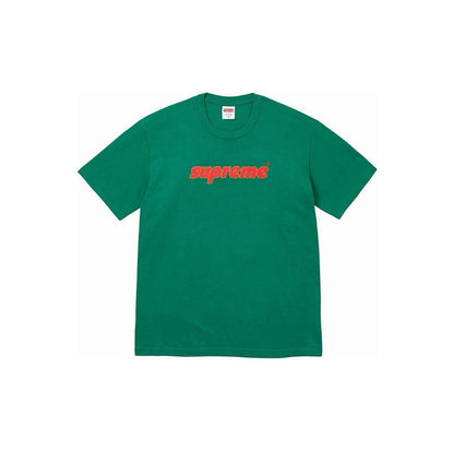 款号M113#p40💰 Supreme SS24春季T恤系列WEEK9 PINLINE TEE 字母Logo圆领宽松短袖T恤男女同款 宽松版型 采用260克精梳棉双纱 从面料到辅料全部三标齐全跟 - view 5
