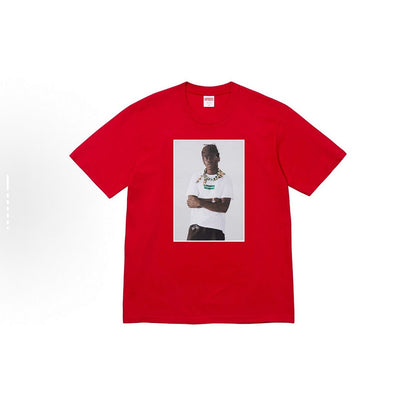 款号M114#p40💰 Supreme FW24 Tyler The Creator Tee 肖像印花休闲圆领短袖T恤 男女同款 宽松版型 采用260克精梳棉双纱 从面料到辅料全部三标齐全跟足ZP - view 1