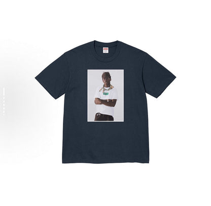 款号M114#p40💰 Supreme FW24 Tyler The Creator Tee 肖像印花休闲圆领短袖T恤 男女同款 宽松版型 采用260克精梳棉双纱 从面料到辅料全部三标齐全跟足ZP - view 3