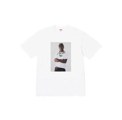 款号M114#p40💰 Supreme FW24 Tyler The Creator Tee 肖像印花休闲圆领短袖T恤 男女同款 宽松版型 采用260克精梳棉双纱 从面料到辅料全部三标齐全跟足ZP - view 5