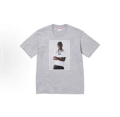 款号M114#p40💰 Supreme FW24 Tyler The Creator Tee 肖像印花休闲圆领短袖T恤 男女同款 宽松版型 采用260克精梳棉双纱 从面料到辅料全部三标齐全跟足ZP - view 6