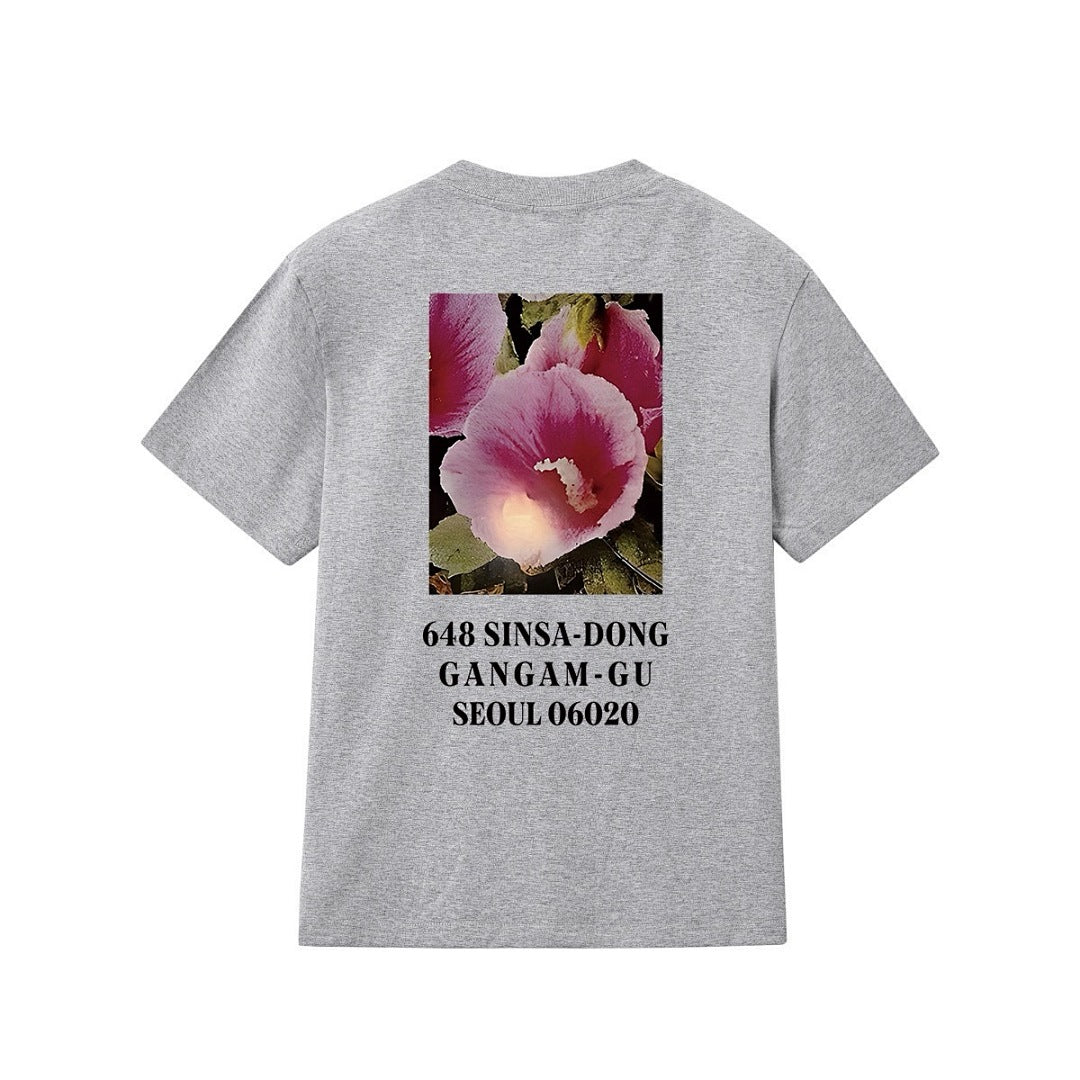 款号M225#p40💰 Supreme FW23 首尔开业限定系列 Box Logo Tee 字母花卉合身印花圆领短袖美式潮流T恤 男女同款 宽松版型 采用260克精梳棉双纱 从面料到辅料全部三 - view 10