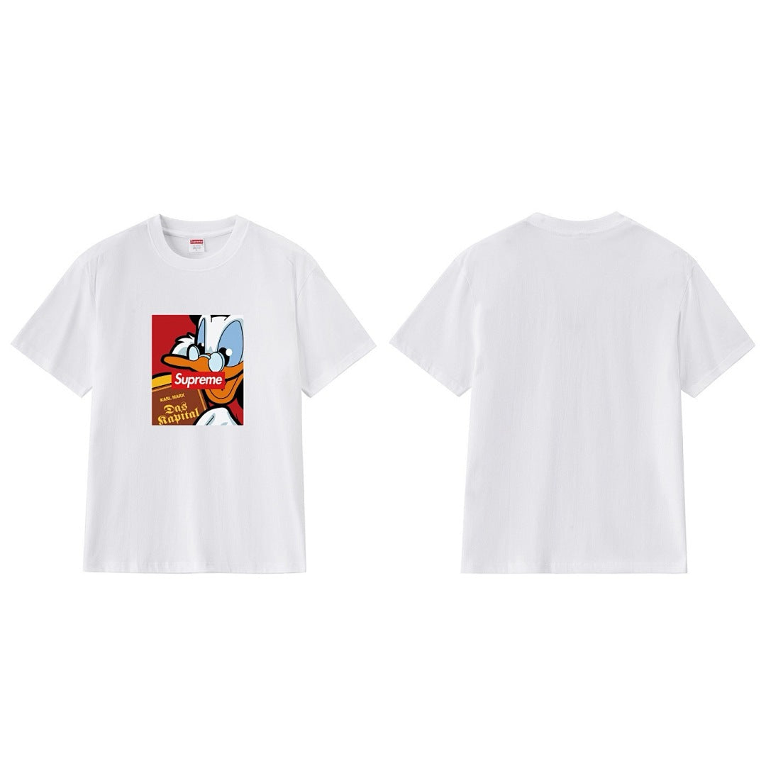 款号M226#p40💰 Sup FW24 Short-sleeved T-shirt Tyler Creator Tee 美式短袖 宽松版型 采用260克精梳棉双纱 从面料到辅料全部三标齐全跟足Z - view 2