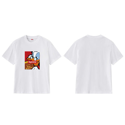 款号M226#p40💰 Sup FW24 Short-sleeved T-shirt Tyler Creator Tee 美式短袖 宽松版型 采用260克精梳棉双纱 从面料到辅料全部三标齐全跟足Z - view 2