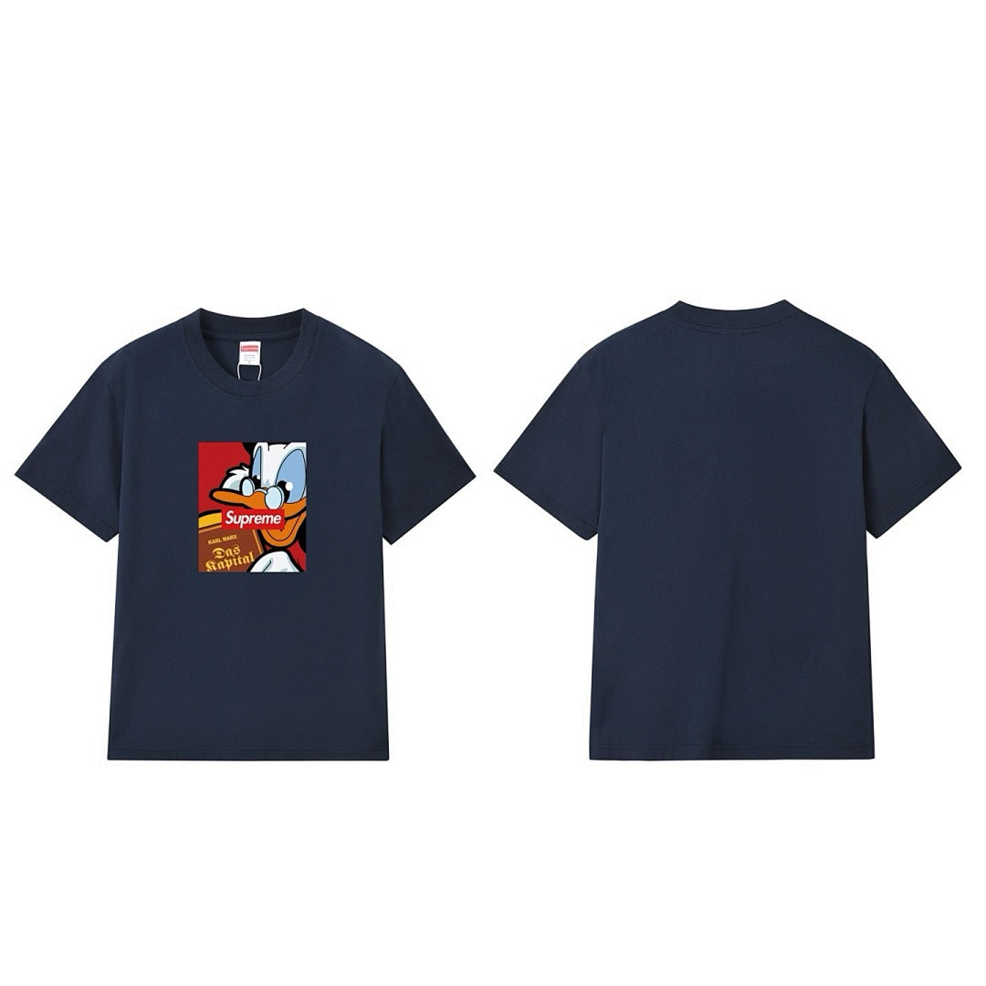 款号M226#p40💰 Sup FW24 Short-sleeved T-shirt Tyler Creator Tee 美式短袖 宽松版型 采用260克精梳棉双纱 从面料到辅料全部三标齐全跟足Z - view 4