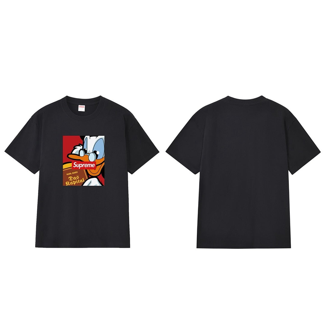 款号M226#p40💰 Sup FW24 Short-sleeved T-shirt Tyler Creator Tee 美式短袖 宽松版型 采用260克精梳棉双纱 从面料到辅料全部三标齐全跟足Z - view 5