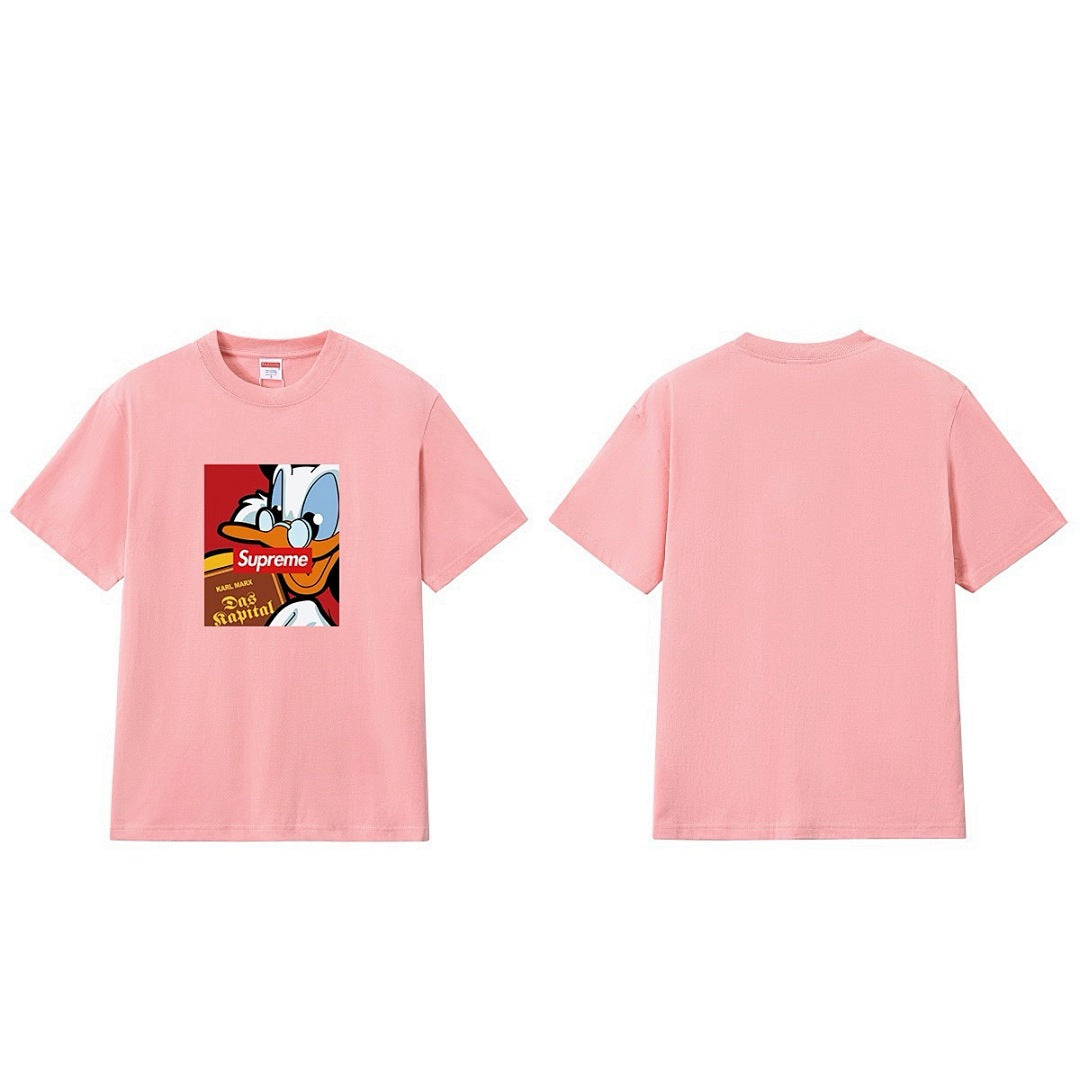 款号M226#p40💰 Sup FW24 Short-sleeved T-shirt Tyler Creator Tee 美式短袖 宽松版型 采用260克精梳棉双纱 从面料到辅料全部三标齐全跟足Z - view 8