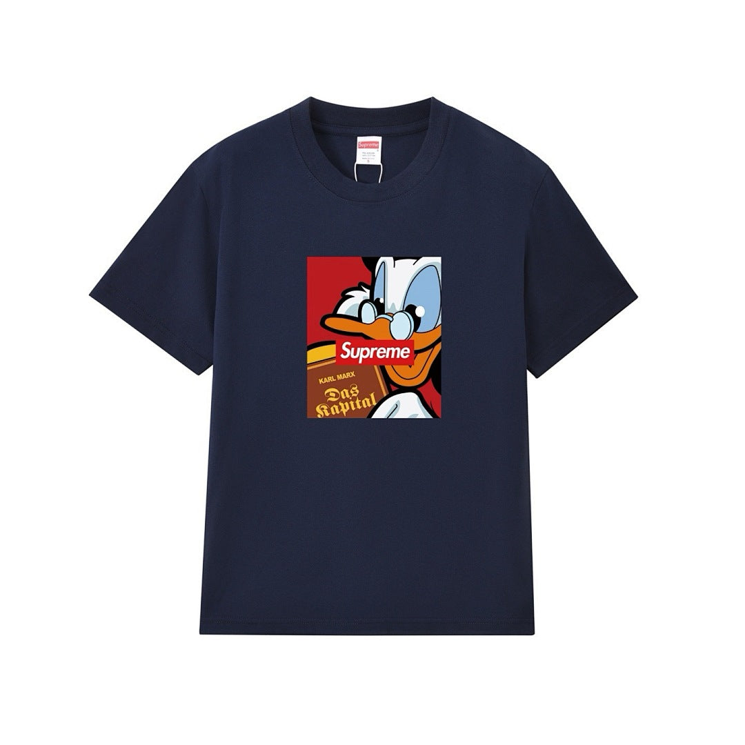 款号M226#p40💰 Sup FW24 Short-sleeved T-shirt Tyler Creator Tee 美式短袖 宽松版型 采用260克精梳棉双纱 从面料到辅料全部三标齐全跟足Z - view 9