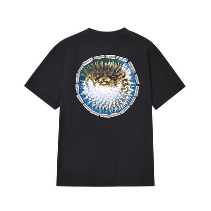 款号M229#p40💰 Supreme SS23 WEEK18系列 BLOWFISH TEE 字母图案印花圆领套头短袖T恤 男女同款 宽松版型 采用260克精梳棉双纱 从面料到辅料全部三标齐全跟足 - view 1