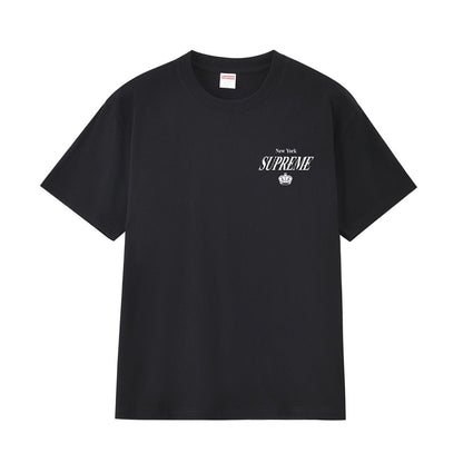 款号M230#p40💰 Supreme 24FW 4 Life Tee 皇冠字母印花短袖T恤 宽松版型 采用260克精梳棉双纱 从面料到辅料全部三标齐全跟足ZP 进口松井公司浆料印花绝不开裂 整 - view 6