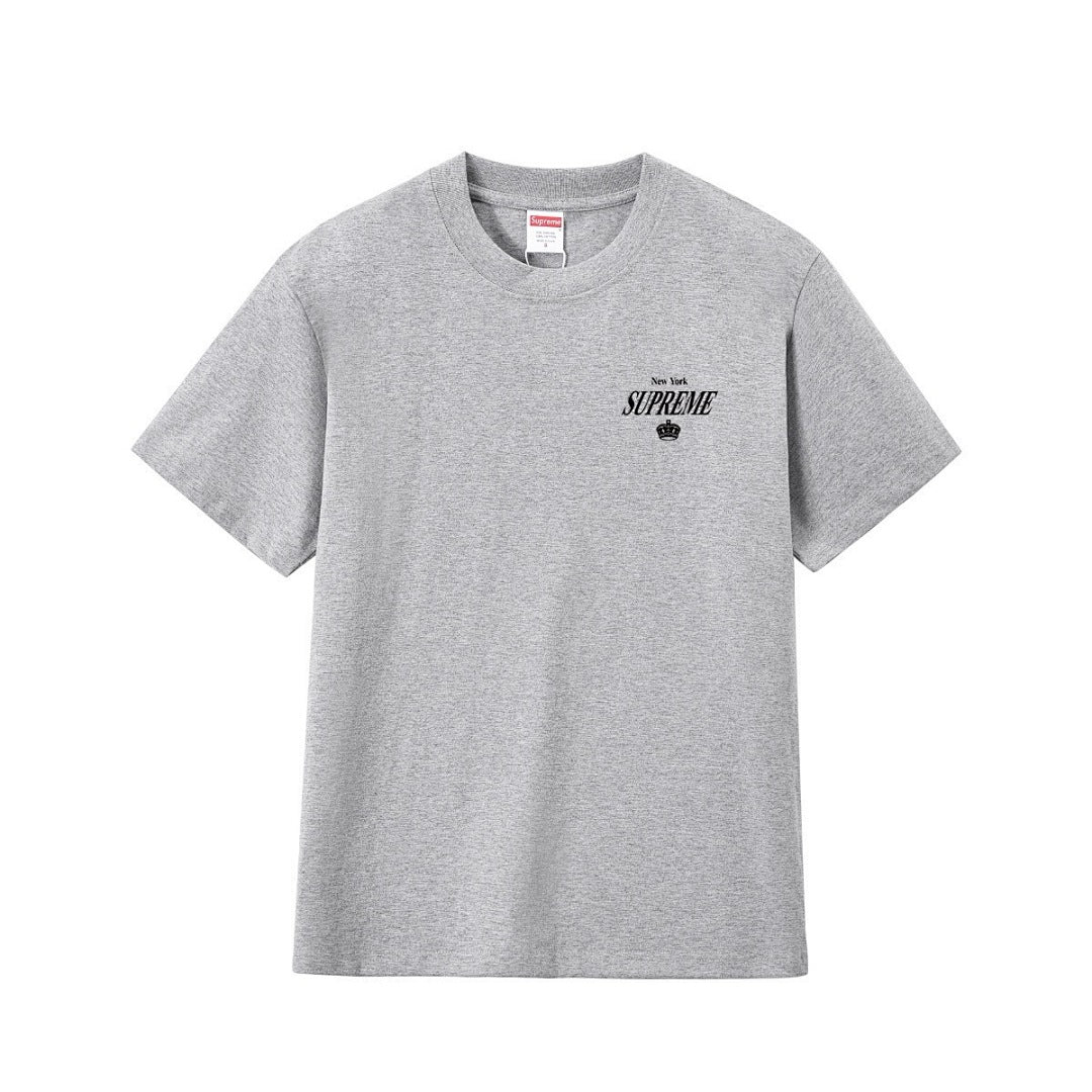 款号M230#p40💰 Supreme 24FW 4 Life Tee 皇冠字母印花短袖T恤 宽松版型 采用260克精梳棉双纱 从面料到辅料全部三标齐全跟足ZP 进口松井公司浆料印花绝不开裂 整 - view 7