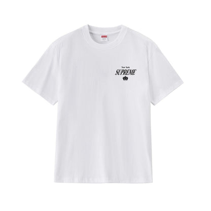 款号M230#p40💰 Supreme 24FW 4 Life Tee 皇冠字母印花短袖T恤 宽松版型 采用260克精梳棉双纱 从面料到辅料全部三标齐全跟足ZP 进口松井公司浆料印花绝不开裂 整 - view 8