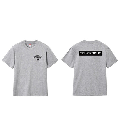 款号M230#p40💰 Supreme 24FW 4 Life Tee 皇冠字母印花短袖T恤 宽松版型 采用260克精梳棉双纱 从面料到辅料全部三标齐全跟足ZP 进口松井公司浆料印花绝不开裂 整 - view 10