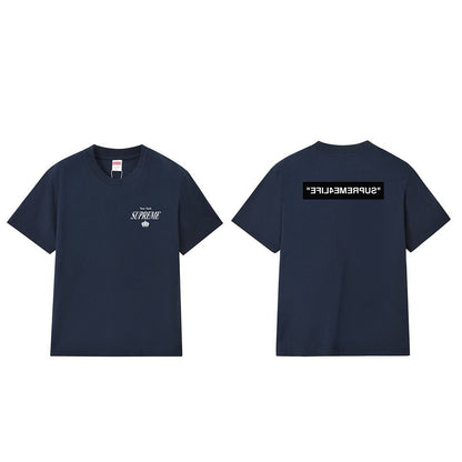 款号M230#p40💰 Supreme 24FW 4 Life Tee 皇冠字母印花短袖T恤 宽松版型 采用260克精梳棉双纱 从面料到辅料全部三标齐全跟足ZP 进口松井公司浆料印花绝不开裂 整 - view 15
