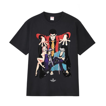 款号M231#p40💰 Supreme 23SS UNDERCOVER LUPIN TEE 鲁邦三世 动漫短袖T恤 宽松版型 采用260克精梳棉双纱 从面料到辅料全部三标齐全跟足ZP 进口松井公司 - view 12
