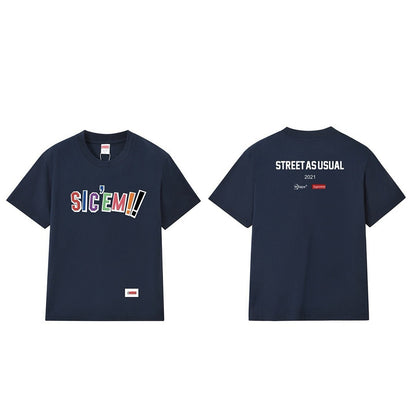 款号M233#p40💰 Supreme x wtaps WTAPS联名系列 骰子字母徽标logo印花圆领T恤 男女同款情侣款 宽松版型 采用260克精梳棉双纱 从面料到辅料全部三标齐全跟足ZP 进 - view 4