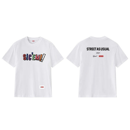 款号M233#p40💰 Supreme x wtaps WTAPS联名系列 骰子字母徽标logo印花圆领T恤 男女同款情侣款 宽松版型 采用260克精梳棉双纱 从面料到辅料全部三标齐全跟足ZP 进 - view 15