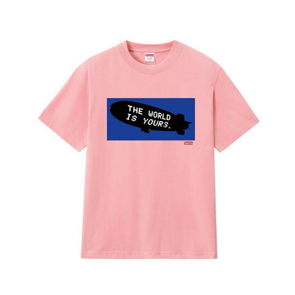 款号M234#p40💰 Supreme FW17 x Scarface Blimp Tee Black 联名款 疤面煞星飞艇短袖美式潮流T恤 男女同款 宽松版型 采用260克精梳棉双纱 从面料到 - view 6