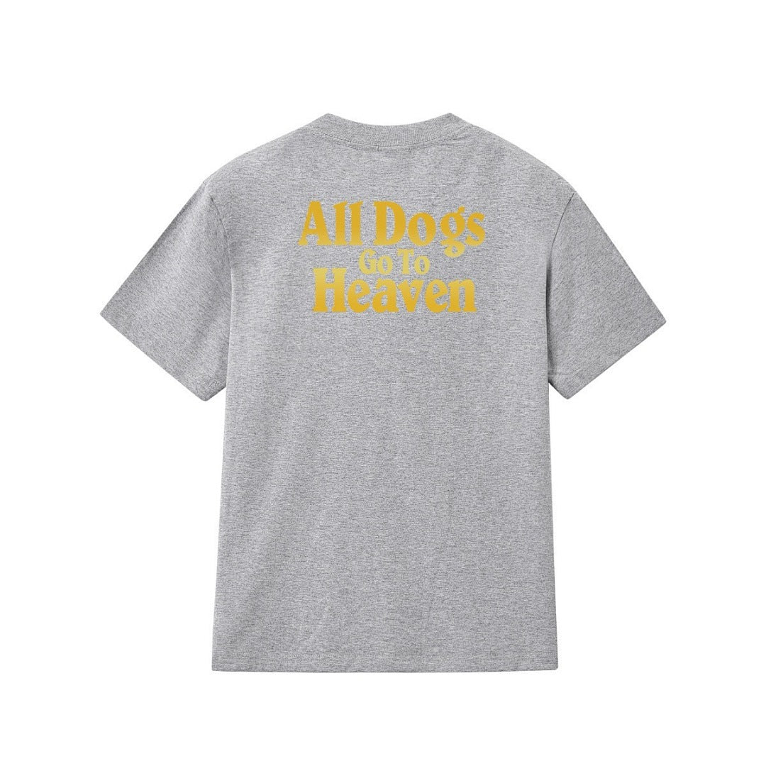 款号M238#p40💰 Supreme FW25 FW25 秋季T恤系列 WEEK7 All Dogs Go To Heaven Tee 狗狗印花图案圆领短袖T恤 男女同款 宽松版型 采用260克 - view 4
