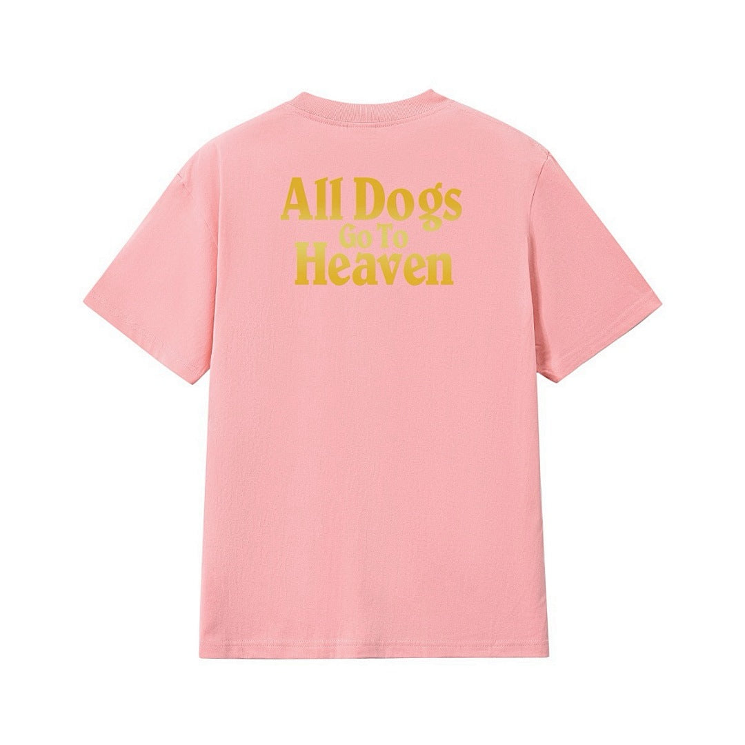 款号M238#p40💰 Supreme FW25 FW25 秋季T恤系列 WEEK7 All Dogs Go To Heaven Tee 狗狗印花图案圆领短袖T恤 男女同款 宽松版型 采用260克 - view 5