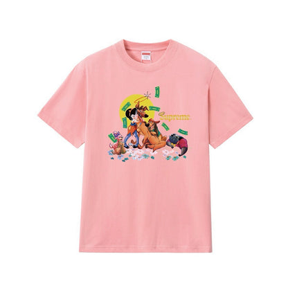 款号M238#p40💰 Supreme FW25 FW25 秋季T恤系列 WEEK7 All Dogs Go To Heaven Tee 狗狗印花图案圆领短袖T恤 男女同款 宽松版型 采用260克 - view 10