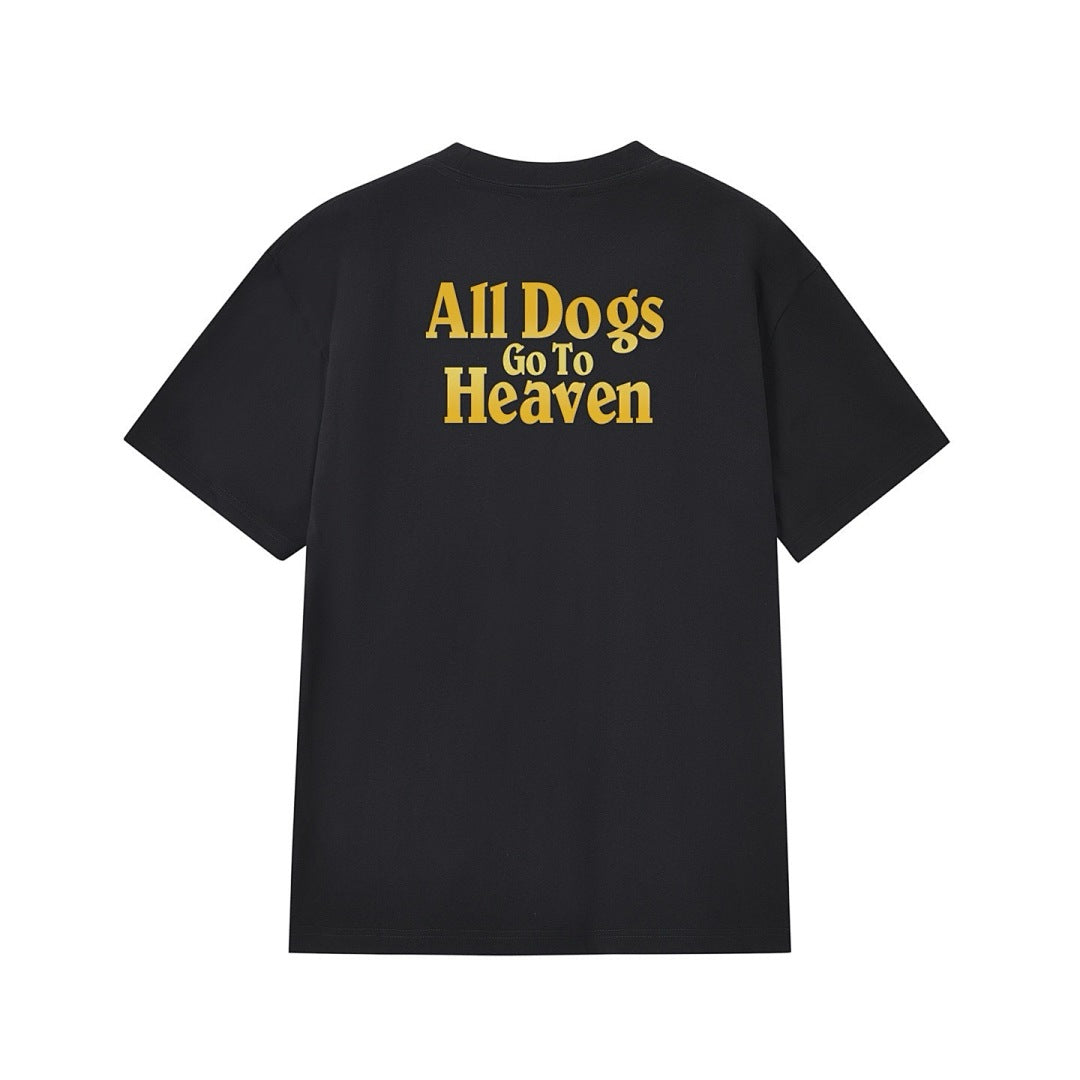 款号M238#p40💰 Supreme FW25 FW25 秋季T恤系列 WEEK7 All Dogs Go To Heaven Tee 狗狗印花图案圆领短袖T恤 男女同款 宽松版型 采用260克 - view 11