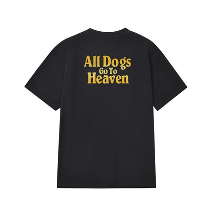 款号M238#p40💰 Supreme FW25 FW25 秋季T恤系列 WEEK7 All Dogs Go To Heaven Tee 狗狗印花图案圆领短袖T恤 男女同款 宽松版型 采用260克 - view 11