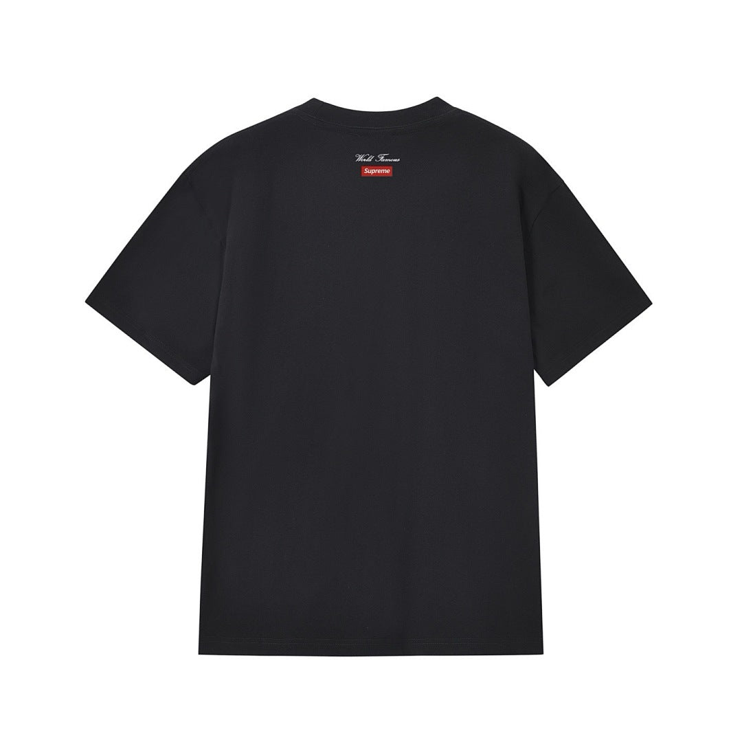 款号M243P40💰 Supreme Week 12 Aerial Crewneck 潮牌短袖 宽松版型 采用260克精梳棉双纱 从面料到辅料全部三标齐全跟足ZP 进口松井公司浆料印花绝不开裂 - view 10
